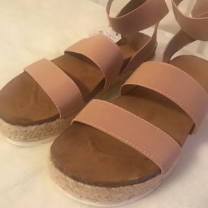 ~ light pink sandals ~